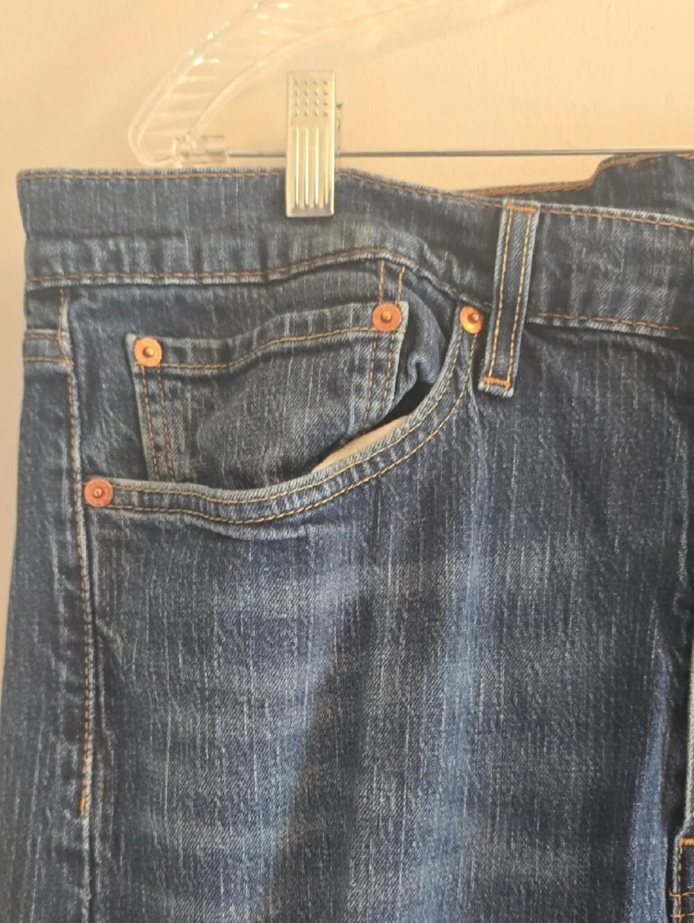 Levi's 505 Indigo Straight Men's Jeans